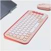 Tipkovnica brezžična + Bluetooth Logitech Pop Icon Keys US international | SLO gravura roza (920-013073) LOGITECH Tipkovnica brezžična + Bluetooth Logitech Pop Icon Keys US international | SLO gravura roza (920-013073)