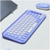 Tipkovnica brezžična + Bluetooth Logitech Pop Icon Keys US international | SLO gravura vijolična (920-013074) LOGITECH Tipkovnica brezžična + Bluetooth Logitech Pop Icon Keys US international | SLO gravura vijolična (920-013074)