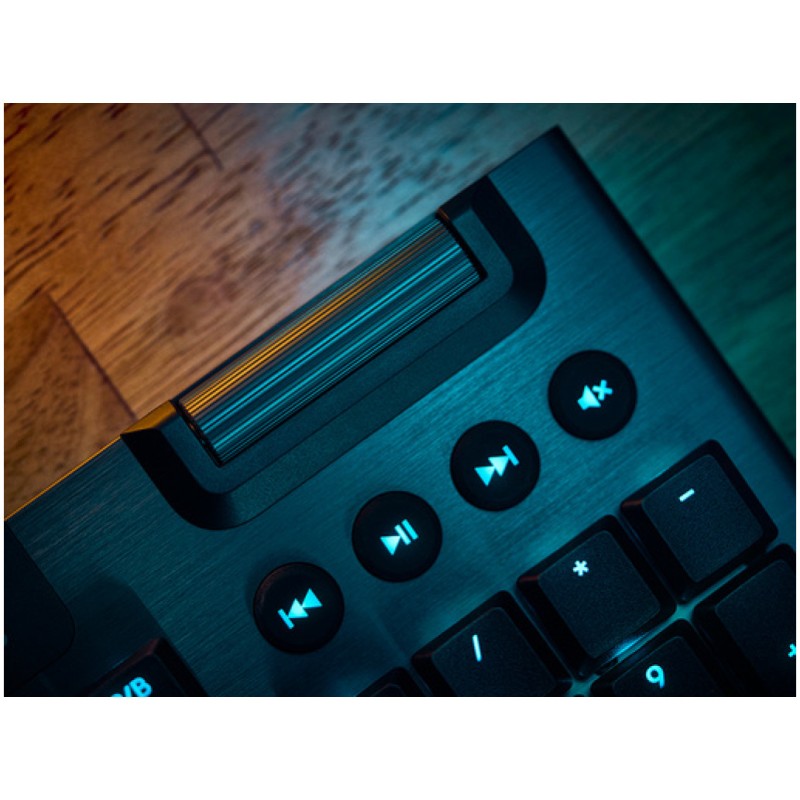 Gaming Tipkovnica brezžična + Bluetooth Logitech G915 X LIGHTSPEED, GL Tactile US international | SLO gravura črna RGB LED osvetlitev (920-012676) LOGITECH Gaming Tipkovnica brezžična + Bluetooth Logitech G915 X LIGHTSPEED, GL Tactile US international | SLO gravura črna RGB LED osvetlitev (920-012676)