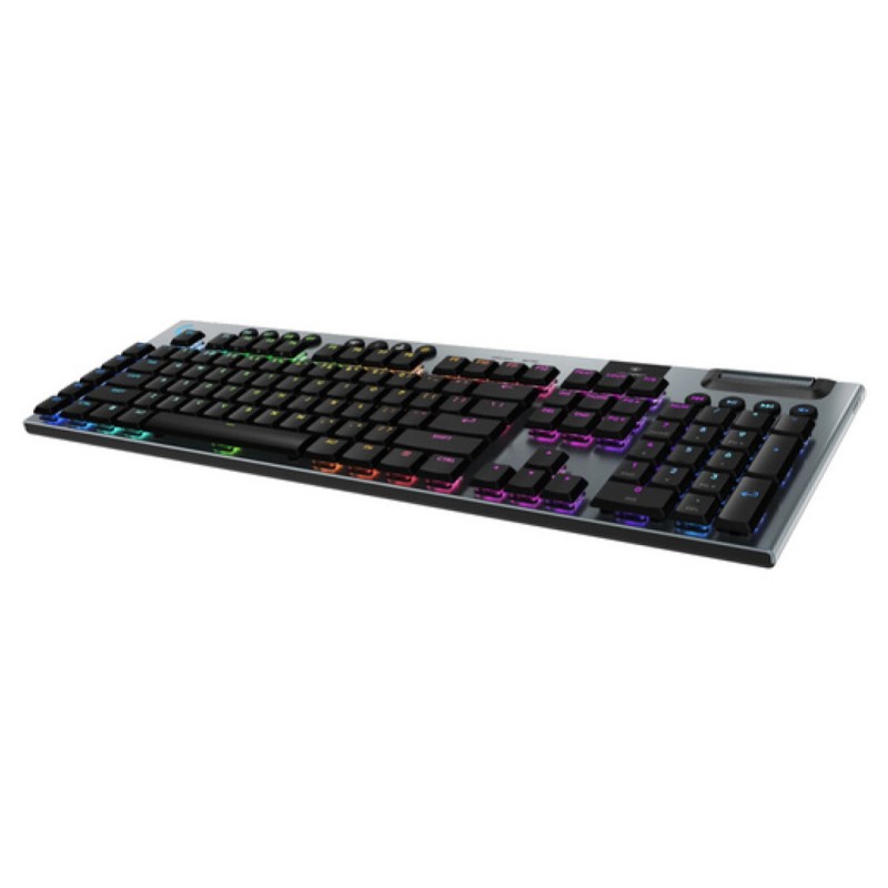 Gaming Tipkovnica brezžična + Bluetooth Logitech G915 X LIGHTSPEED, GL Tactile US international | SLO gravura črna RGB LED osvetlitev (920-012676) LOGITECH Gaming Tipkovnica brezžična + Bluetooth Logitech G915 X LIGHTSPEED, GL Tactile US international | SLO gravura črna RGB LED osvetlitev (920-012676)
