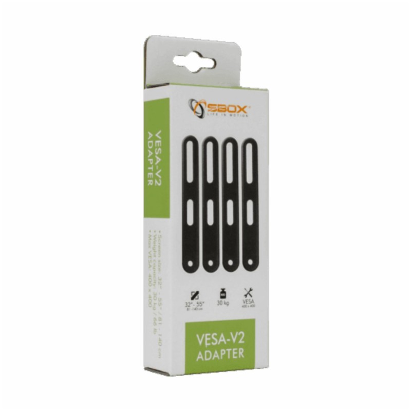 Nosilec - adapter VESA SBOX za zaslone 32-55 (VESA-V2) SBOX Nosilec - adapter VESA SBOX za zaslone 32-55 (VESA-V2)