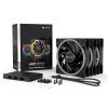 Ventilator be quiet! Light Wings Triple-Pack 120mm črna RGB 4-pin PWM be quiet! Ventilator be quiet! Light Wings Triple-Pack 120mm črna RGB 4-pin PWM