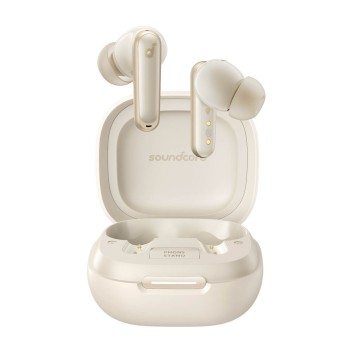 Slušalke brezžične Anker ušesne z mikrofonom BT Soundcore P40i bele ANC (A3955G21) Slušalke brezžične Anker ušesne z mikrofonom BT Soundcore P40i bele ANC (A3955G21)