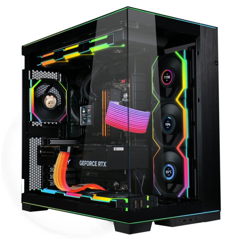 Ventilator Lian-Li UNI FAN SL Wireless LCD 120mm črna ARGB (3 pack + kontroler) Lian-Li Ventilator Lian-Li UNI FAN SL Wireless LCD 120mm črna ARGB (3 pack + kontroler)