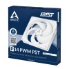Ventilator Arctic P14 PWM PST 140mm bela ARCTIC Ventilator Arctic P14 PWM PST 140mm bela