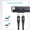 Kabel USB-C => USB-C USB4 40Gbps 240W PD 8K@60Hz 2m USB-IF certifikat kompatibilen s Thunderbolt 3/4