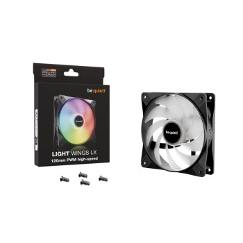 Ventilator be quiet! Light Wings LX High Speed 120mm črna RGB Ventilator be quiet! Light Wings LX High Speed 120mm črna RGB