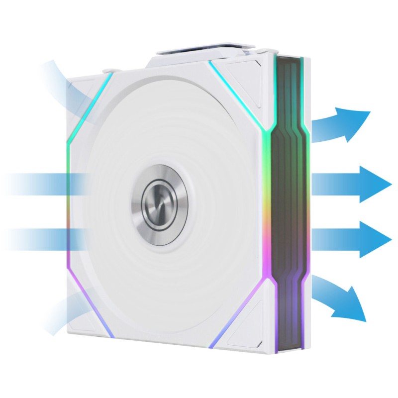 Ventilator Lian-Li UNI FAN TL Wireless 120mm bela ARGB (3 pack + kontroler) Lian-Li Ventilator Lian-Li UNI FAN TL Wireless 120mm bela ARGB (3 pack + kontroler)