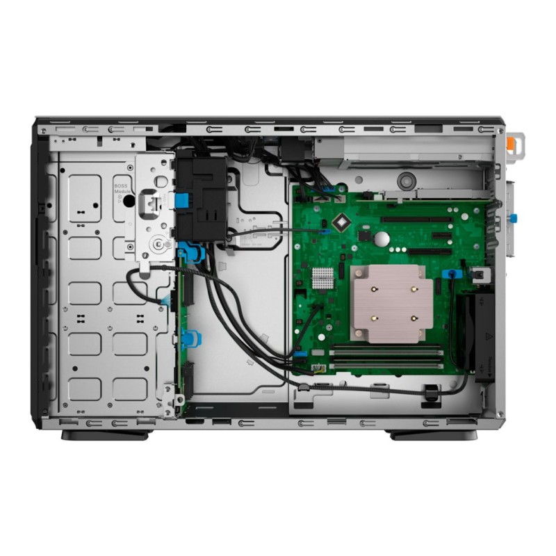 Strežnik DELL PE T360 Intel Xeon E-2468/16GB/480GB SSD SATA/2x700W/Brez OS Dell Strežnik DELL PE T360 Intel Xeon E-2468/16GB/480GB SSD SATA/2x700W/Brez OS