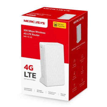 Usmerjevalnik brezžični MERCUSYS MB110-4G N300 (MB110-4G) Usmerjevalnik brezžični MERCUSYS MB110-4G N300 (MB110-4G)