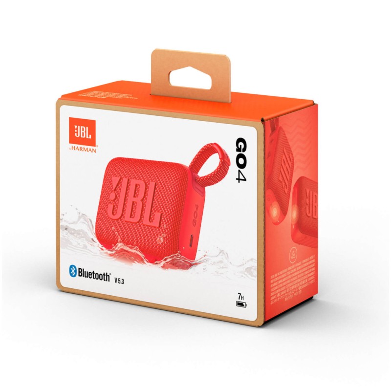 Zvočnik prenosni bluetooth JBL GO 4 4,2W 1.0 (rdeča) JBL Zvočnik prenosni bluetooth JBL GO 4 4,2W 1.0 (rdeča)