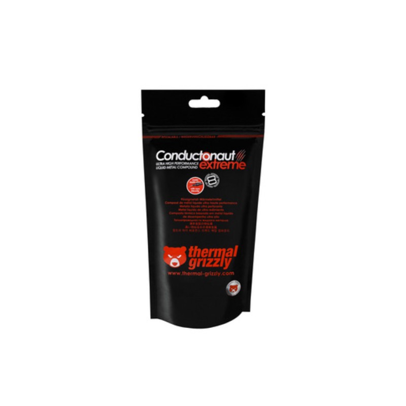 Termalna pasta Thermal Grizzly Conductonaut Extreme Liquid Metal - 1g (TG-CE-001-R) Thermal Grizzly Termalna pasta Thermal Grizzly Conductonaut Extreme Liquid Metal - 1g (TG-CE-001-R)