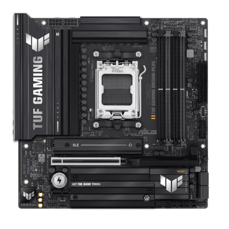 Osnovna plošča AM5 Asus TUF Gaming B850M-Plus microATX 1xHDMI 1xDisplayPort ASUS Osnovna plošča AM5 Asus TUF Gaming B850M-Plus microATX 1xHDMI 1xDisplayPort