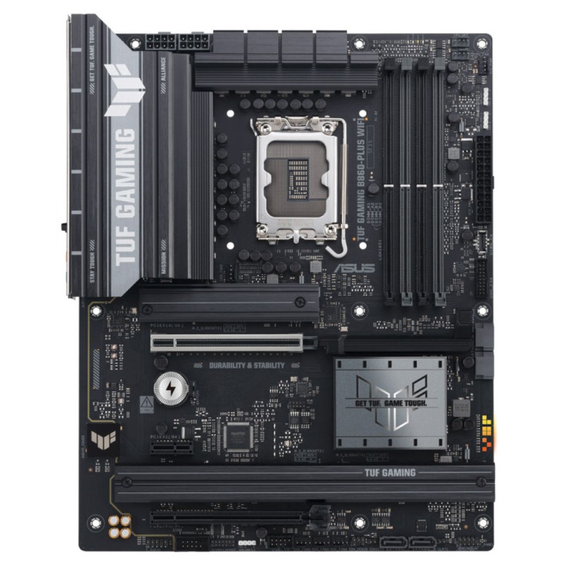 Osnovna plošča LGA1851 Asus TUF Gaming B860-Plus WiFi ATX 1xHDMI 1xDisplayPort ASUS Osnovna plošča LGA1851 Asus TUF Gaming B860-Plus WiFi ATX 1xHDMI 1xDisplayPort