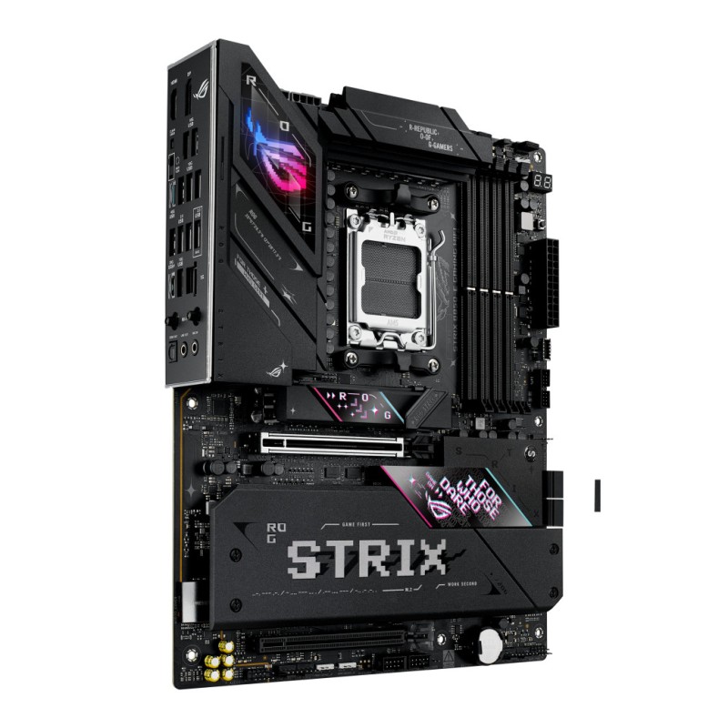 Osnovna plošča AM5 Asus ROG STRIX B850-E Gaming WiFi ATX 1xHDMI 1xDisplayPort ASUS Osnovna plošča AM5 Asus ROG STRIX B850-E Gaming WiFi ATX 1xHDMI 1xDisplayPort