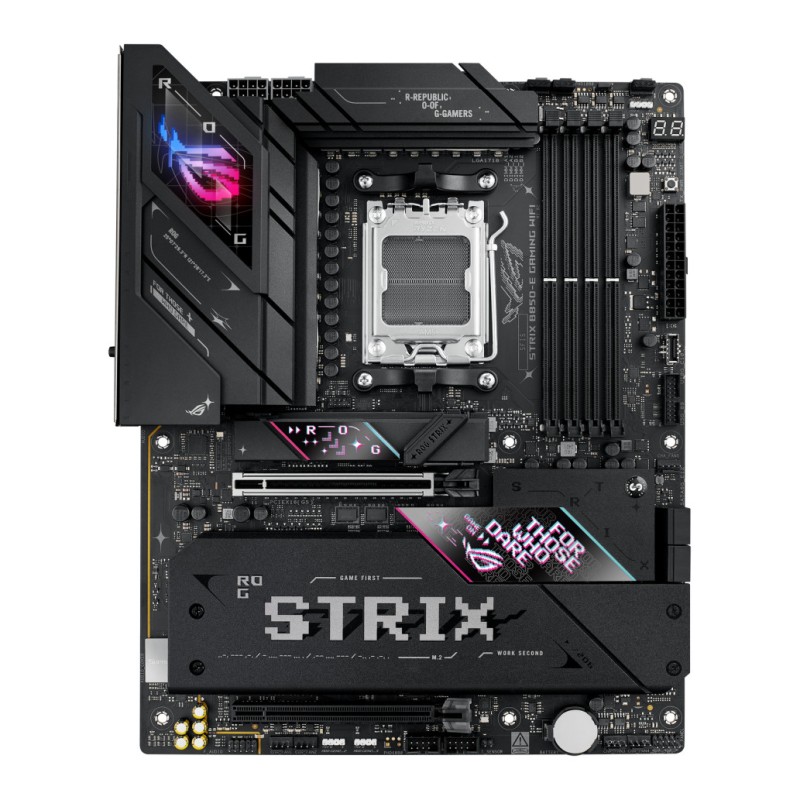 Osnovna plošča AM5 Asus ROG STRIX B850-E Gaming WiFi ATX 1xHDMI 1xDisplayPort ASUS Osnovna plošča AM5 Asus ROG STRIX B850-E Gaming WiFi ATX 1xHDMI 1xDisplayPort