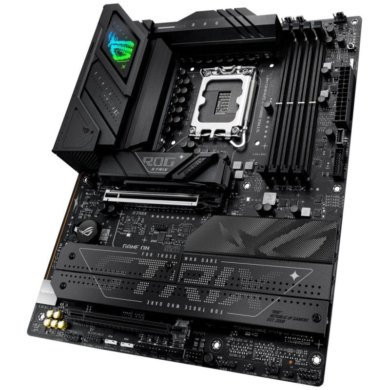 Osnovna plošča LGA1851 Asus ROG Strix B860-F Gaming WiFi ATX 1xHDMI 1xDisplayPort ASUS Osnovna plošča LGA1851 Asus ROG Strix B860-F Gaming WiFi ATX 1xHDMI 1xDisplayPort