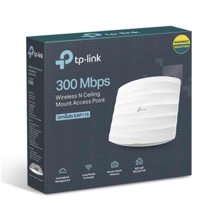 Dostopna točka TP-Link EAP115 300Mb/s (EAP115) Dostopna točka TP-Link EAP115 300Mb/s (EAP115)