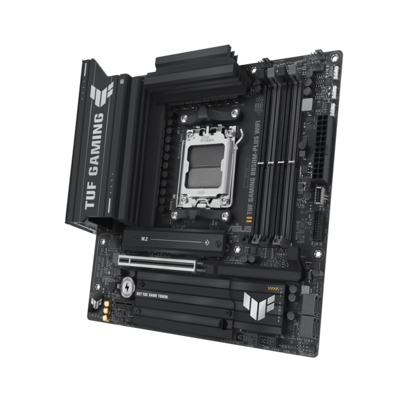 Osnovna plošča AM5 Asus TUF Gaming B850M-Plus WiFi microATX 1xHDMI 1xDisplayPort ASUS Osnovna plošča AM5 Asus TUF Gaming B850M-Plus WiFi microATX 1xHDMI 1xDisplayPort