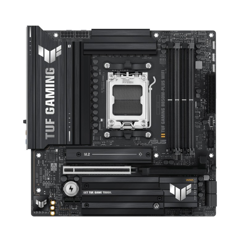 Osnovna plošča AM5 Asus TUF Gaming B850M-Plus WiFi microATX 1xHDMI 1xDisplayPort ASUS Osnovna plošča AM5 Asus TUF Gaming B850M-Plus WiFi microATX 1xHDMI 1xDisplayPort