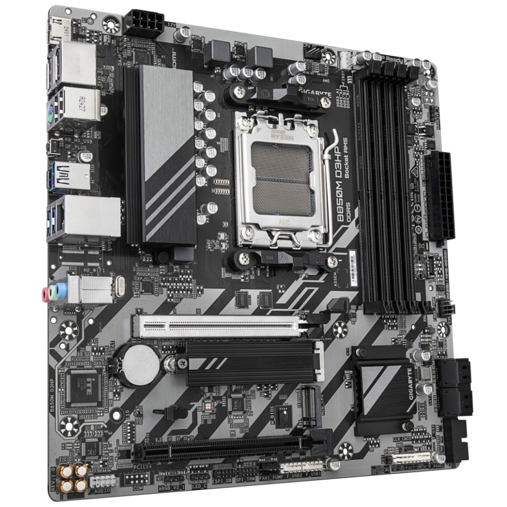 Osnovna plošča AM5 GigaByte B850M D3HP microATX 1xHDMI 2xDisplayPort GIGABYTE Osnovna plošča AM5 GigaByte B850M D3HP microATX 1xHDMI 2xDisplayPort