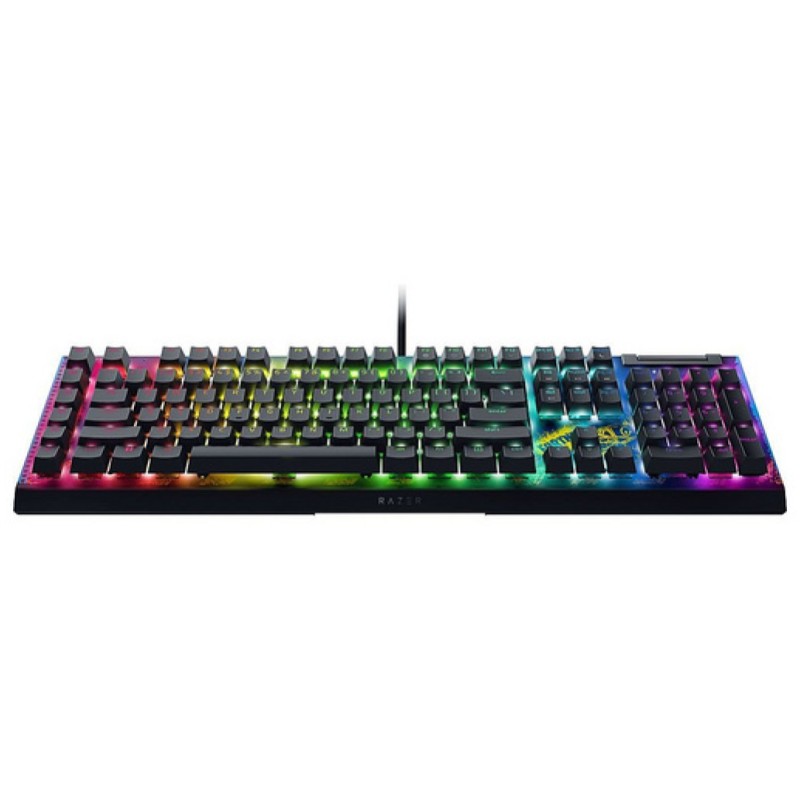 Gaming Tipkovnica Žična Razer BlackWidow V4 X US | rumena RGB Fortnite Edition (RZ03-04703600-R3M1) Razer Gaming Tipkovnica Žična Razer BlackWidow V4 X US | rumena RGB Fortnite Edition (RZ03-04703600-R3M1)