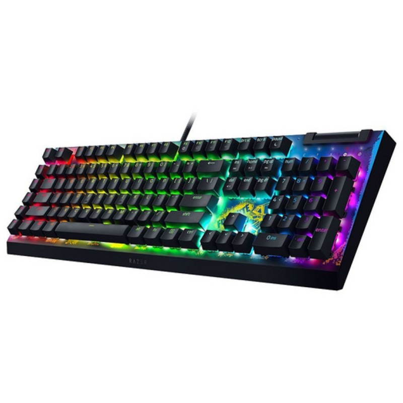 Gaming Tipkovnica Žična Razer BlackWidow V4 X US | rumena RGB Fortnite Edition (RZ03-04703600-R3M1) Razer Gaming Tipkovnica Žična Razer BlackWidow V4 X US | rumena RGB Fortnite Edition (RZ03-04703600-R3M1)
