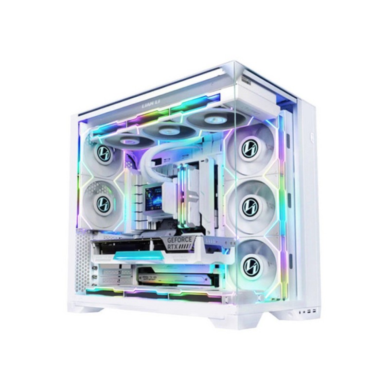 Ohišje Lian-Li O11 Vision Compact ATX - bela Lian-Li Ohišje Lian-Li O11 Vision Compact ATX - bela