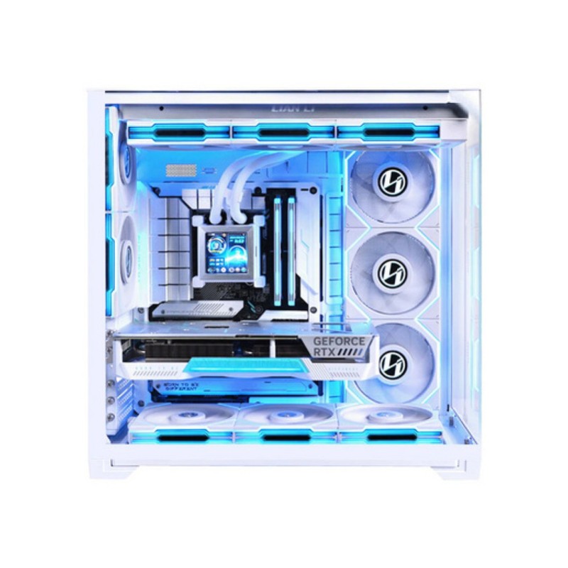 Ohišje Lian-Li O11 Vision Compact ATX - bela Lian-Li Ohišje Lian-Li O11 Vision Compact ATX - bela