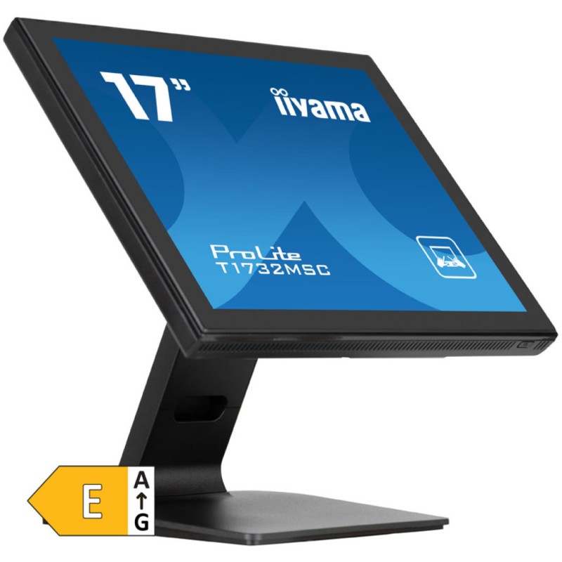 IIYAMA ProLite T1732MSC-B1S 43cm (17) 4:3 TN HDMI/DP/VGA PCAP na dotik informacijski / interaktivni monitor Iiyama IIYAMA ProLite T1732MSC-B1S 43cm (17) 4:3 TN HDMI/DP/VGA PCAP na dotik informacijski / interaktivni monitor