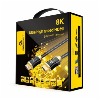 KABEL HDMI/HDMI M/M 5,0m Cablexpert AOC optični pozlačeni kontakti V2,0 UHD 8K z ethernet (CCBP-HDMI8K-AOC-5M) KABEL HDMI/HDMI M/M 5,0m Cablexpert AOC optični pozlačeni kontakti V2,0 UHD 8K z ethernet (CCBP-HDMI8K-AOC-5M)