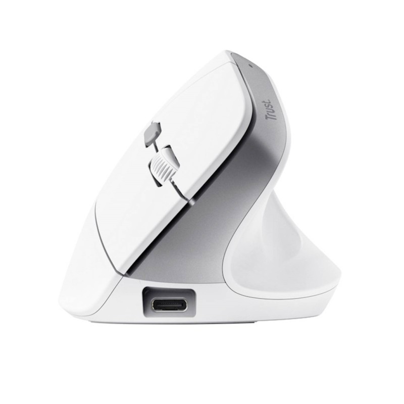 Miš brezžična ergonomska Trust Bayo II 2400DPI 6 gumbov bela (25398) TRUST Miš brezžična ergonomska Trust Bayo II 2400DPI 6 gumbov bela (25398)