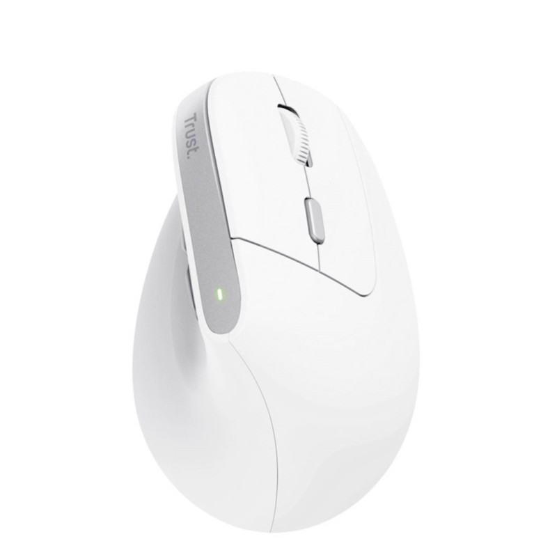 Miš brezžična ergonomska Trust Bayo II 2400DPI 6 gumbov bela (25398) TRUST Miš brezžična ergonomska Trust Bayo II 2400DPI 6 gumbov bela (25398)
