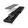 Ohišje za SSD disk M.2 => USB-C PCIe NVMe 3.2 10Gb/s Icy-Box - zaščito pred pisanjem (IB-1807MT-C31)