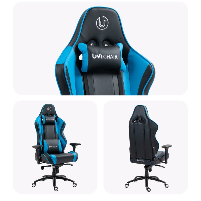UVI Chair gamerski stol Sport XL, modra UVI UVI Chair gamerski stol Sport XL, modra