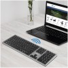 Tipkovnica Bluetooth 5.0 Logilink ID0213 DE | srebrna (ID0213)