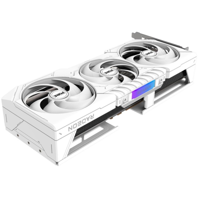 Grafična kartica AMD RX9070 XT Sapphire PURE bela - 16GB GDDR6 | 2xDisplayport 2.1 2xHDMI 2.1 (11348-02-20G) Sapphire Grafična kartica AMD RX9070 XT Sapphire PURE bela - 16GB GDDR6 | 2xDisplayport 2.1 2xHDMI 2.1 (11348-02-20G)