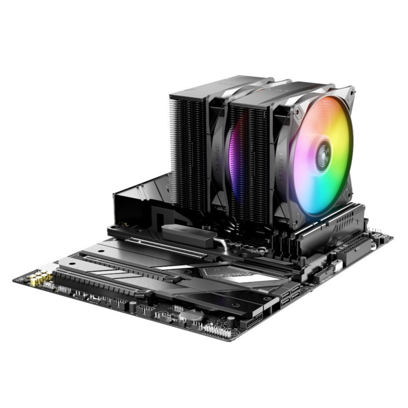 Zračni hladilnik be quiet! Pure Rock Pro 3 LX - 34,9 dB 155mm RGB črna (BK043) be quiet! Zračni hladilnik be quiet! Pure Rock Pro 3 LX - 34,9 dB 155mm RGB črna (BK043)