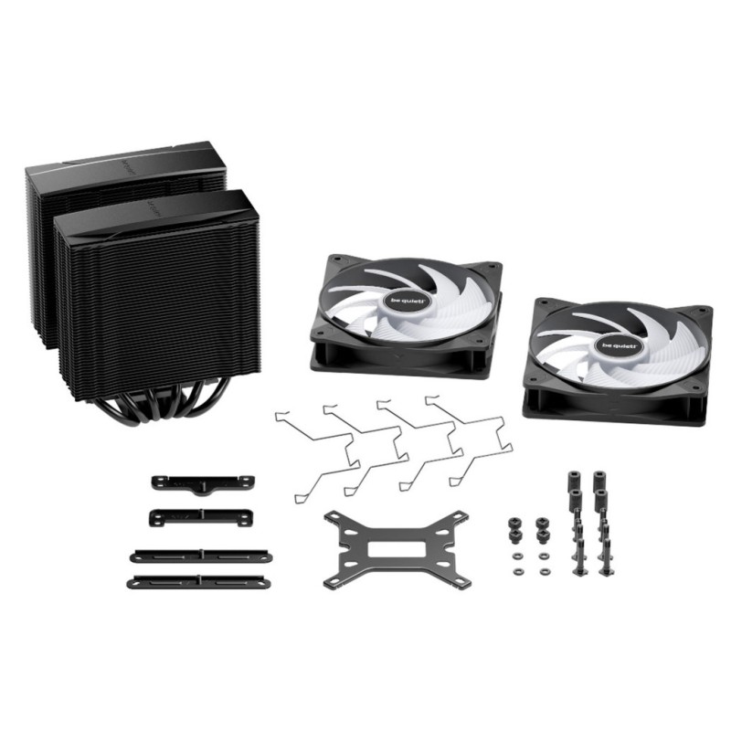 Zračni hladilnik be quiet! Pure Rock Pro 3 LX - 34,9 dB 155mm RGB črna (BK043) be quiet! Zračni hladilnik be quiet! Pure Rock Pro 3 LX - 34,9 dB 155mm RGB črna (BK043)