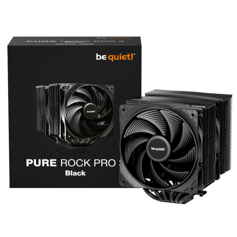 Zračni hladilnik be quiet! Pure Rock Pro 3 - 25,4 dB 155mm črna (BK042) be quiet! Zračni hladilnik be quiet! Pure Rock Pro 3 - 25,4 dB 155mm črna (BK042)