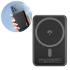 Prenosna baterija Dudao Powerbank 5000mAh K14S wireless 10W Micro-USB USB-C črna