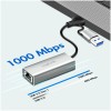 Mrežni adapter USB-C/A => LAN RJ45 10/100/1000 Logilink (UA0238B)
