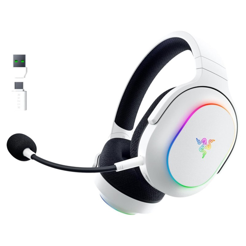 Slušalke brezžične Razer naglavne z mikrofonom BT/USB-C Barracuda X Chroma bele (RZ04-05220200-R3M1) Razer Slušalke brezžične Razer naglavne z mikrofonom BT/USB-C Barracuda X Chroma bele (RZ04-05220200-R3M1)