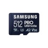 Spominska kartica SDXC 512GB Samsung PRO Ultimate 200MB/s/130MB/s U3 V30 UHS-I +adapter (MB-MY512SA/WW)