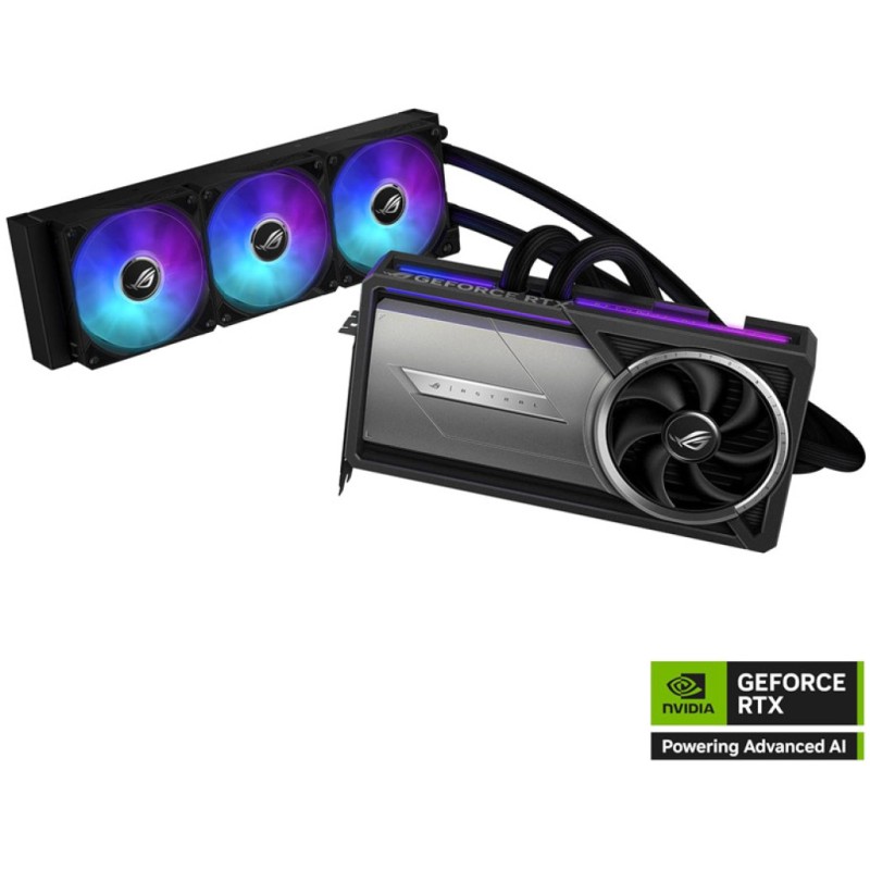 Grafična kartica nVidia RTX5090 Asus ROG Astral LC OC Edition - 32GB GDDR7 - (360mm vodno hlajenja) (90YV0LW2-M0NA00) ASUS Grafična kartica nVidia RTX5090 Asus ROG Astral LC OC Edition - 32GB GDDR7 - (360mm vodno hlajenja) (90YV0LW2-M0NA00)