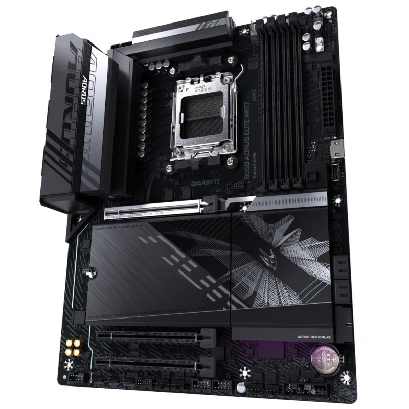 Osnovna plošča AM5 GigaByte B850 AORUS ELITE WiFi7 ATX 1xHDMI 1.4 1xDisplayPort 1.4 GIGABYTE Osnovna plošča AM5 GigaByte B850 AORUS ELITE WiFi7 ATX 1xHDMI 1.4 1xDisplayPort 1.4
