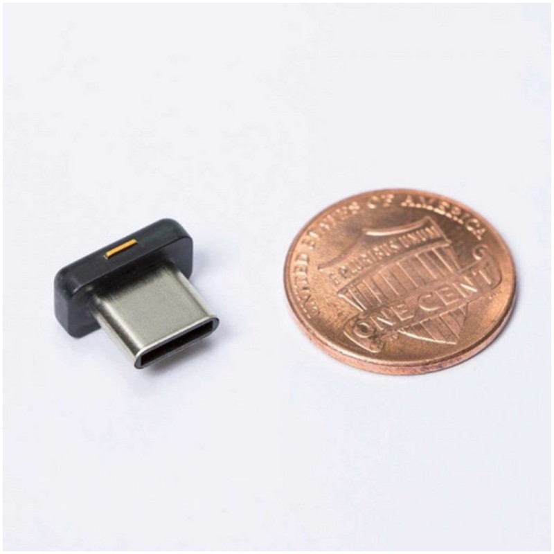Varnostni ključ Yubico YubiKey 5C Nano, USB-C, črn Yubico Varnostni ključ Yubico YubiKey 5C Nano, USB-C, črn