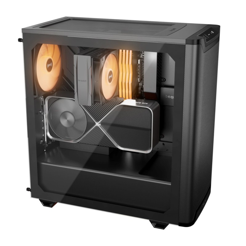 Ohišje be quiet! Pure Base 501 LX MidiATX - črna RGB be quiet! Ohišje be quiet! Pure Base 501 LX MidiATX - črna RGB
