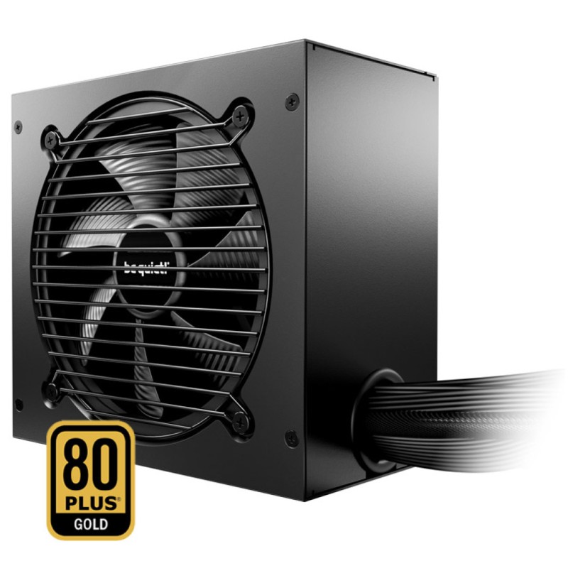 Napajalnik - 650W be quiet! Pure Power 12 80Plus Gold 92,7% ATX 3.1 (Gen5) Non modular 120mm črna (BP002EU) be quiet! Napajalnik - 650W be quiet! Pure Power 12 80Plus Gold 92,7% ATX 3.1 (Gen5) Non modular 120mm črna (BP002EU)
