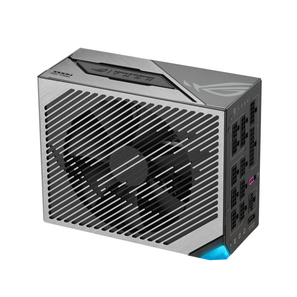 Napajalnik - 1000W Asus ROG Thor III 80Plus Platinum 94% ATX 3.1 (Gen5) Modular 140mm črna (90YE00V3-B0NA00) ASUS Napajalnik - 1000W Asus ROG Thor III 80Plus Platinum 94% ATX 3.1 (Gen5) Modular 140mm črna (90YE00V3-B0NA00)